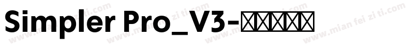 Simpler Pro_V3字体转换